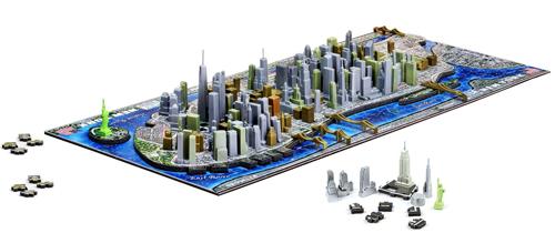 Четырехмерные модели городов, или познавательные пазлы от 4D Cityscape